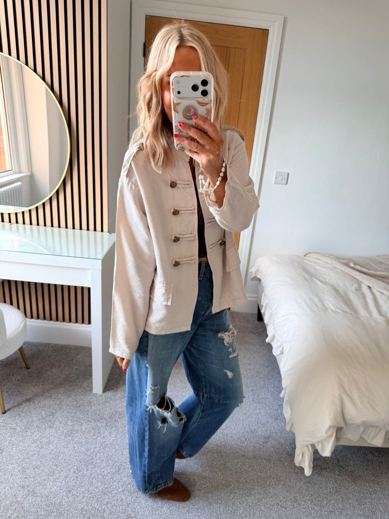 Military Jacket Cream