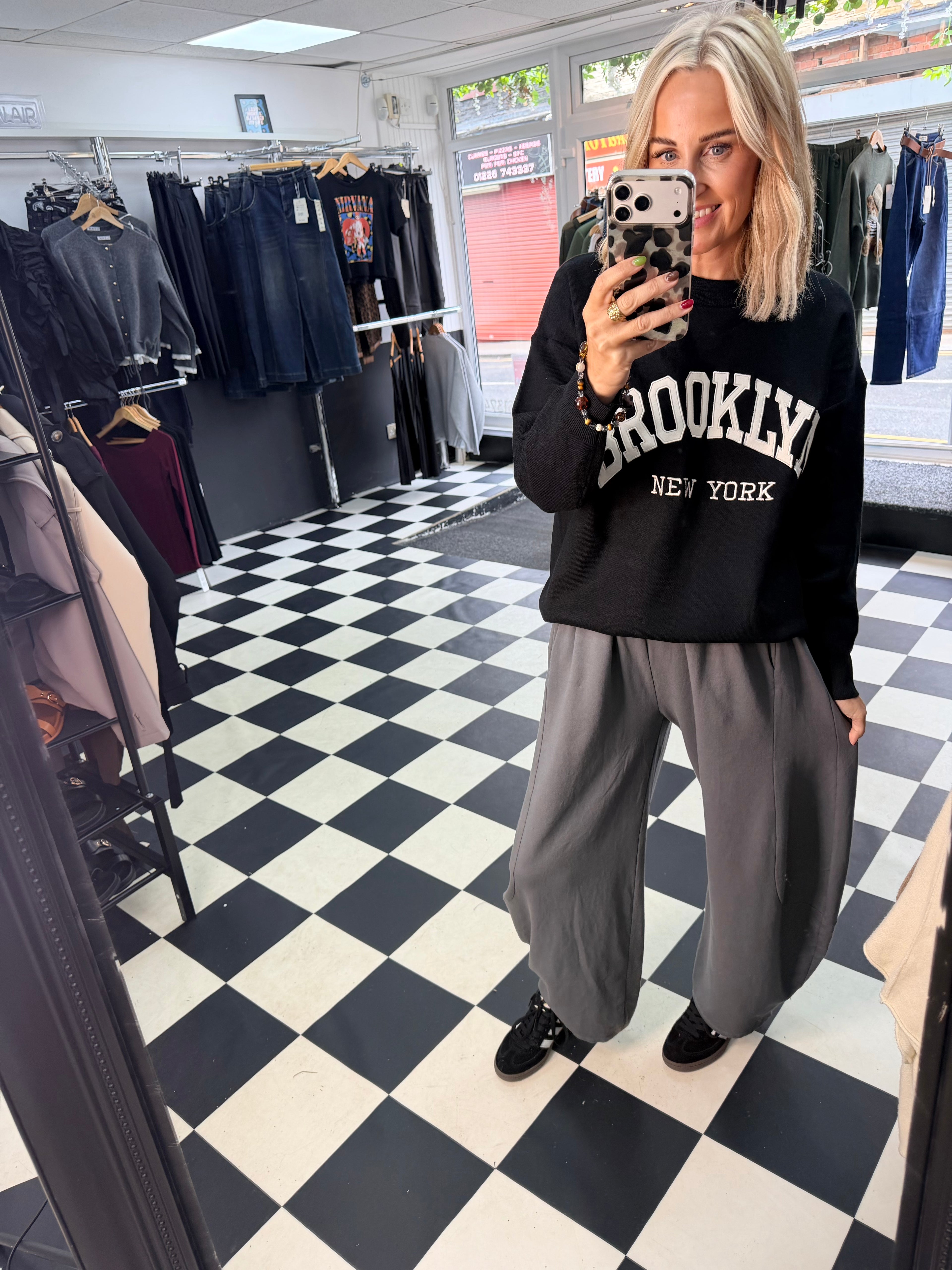 Brooklyn NY jumper - Black