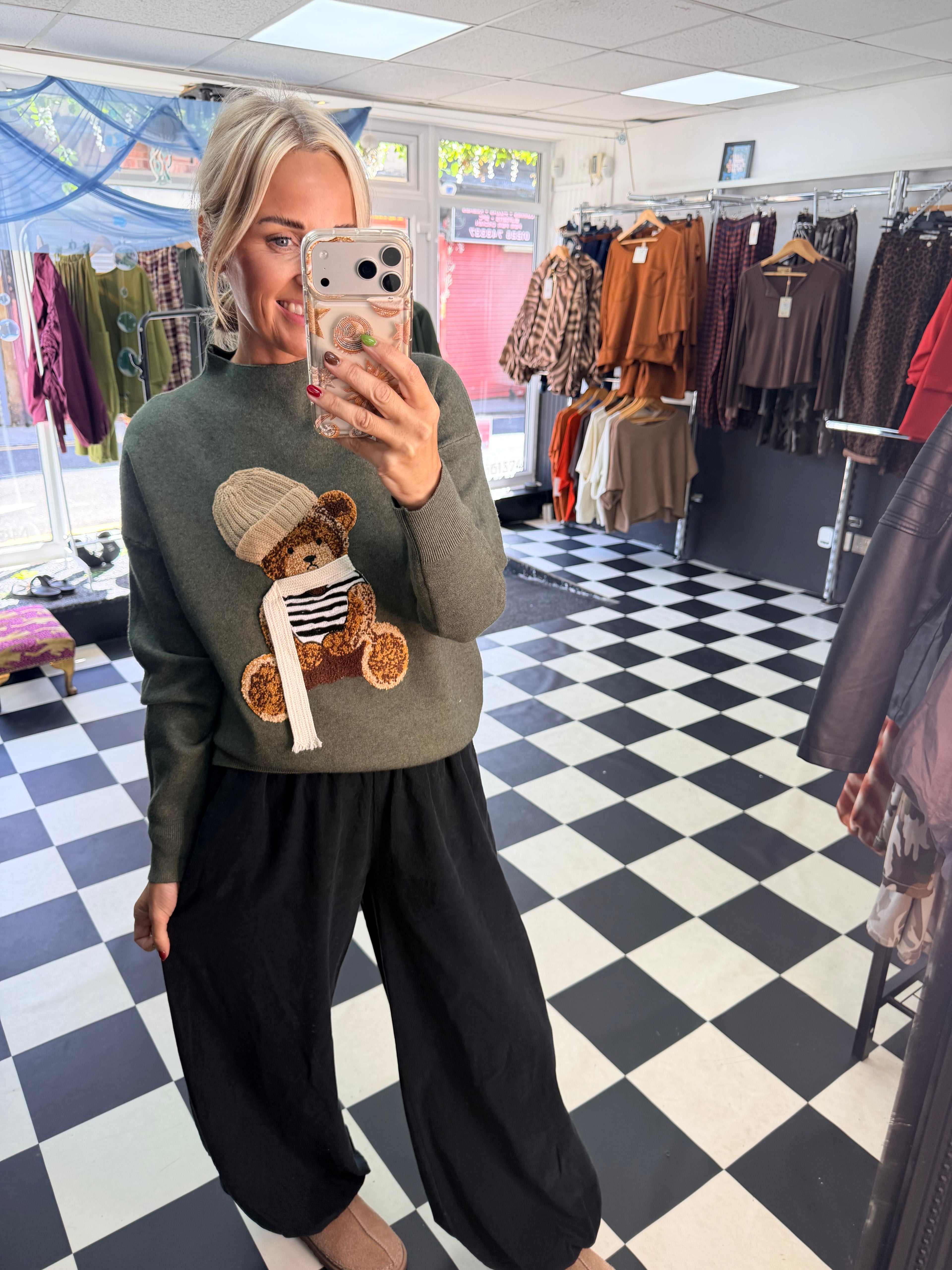 Teddy Ralf Jumper Green