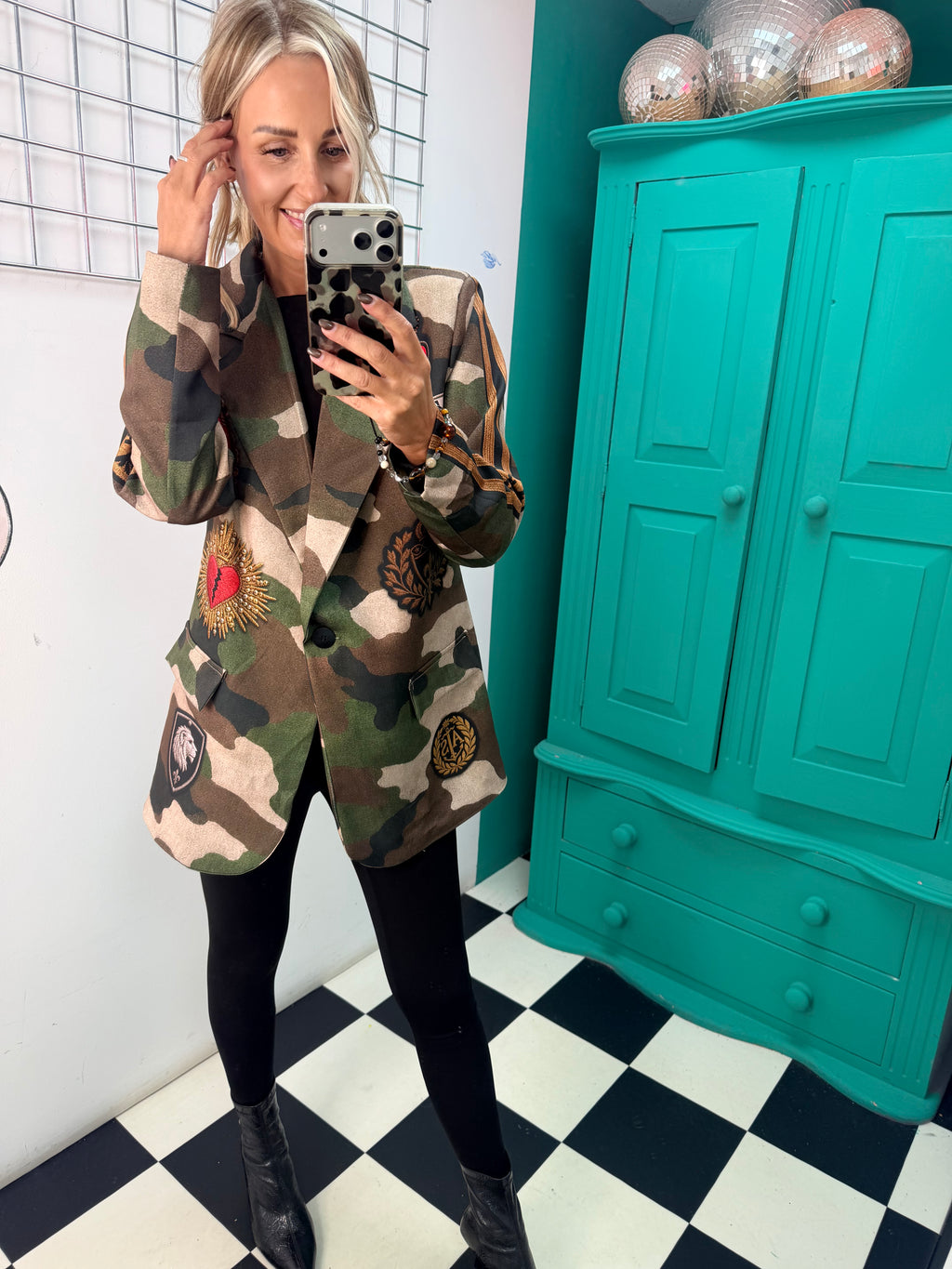 Royal Rebel Camo Blazer ✌️