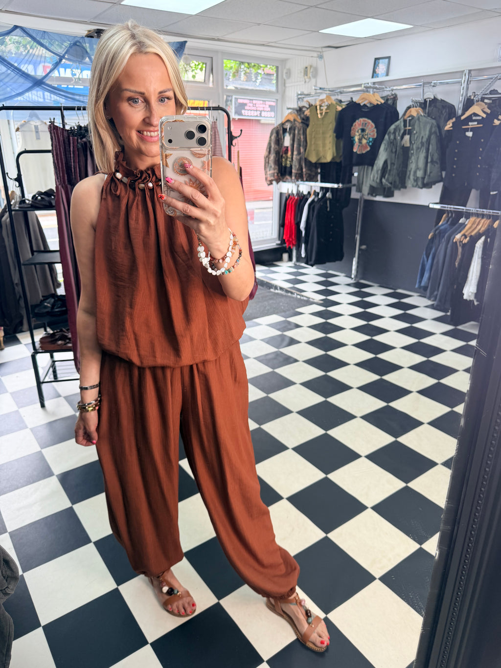Pebble Co Ord Rust