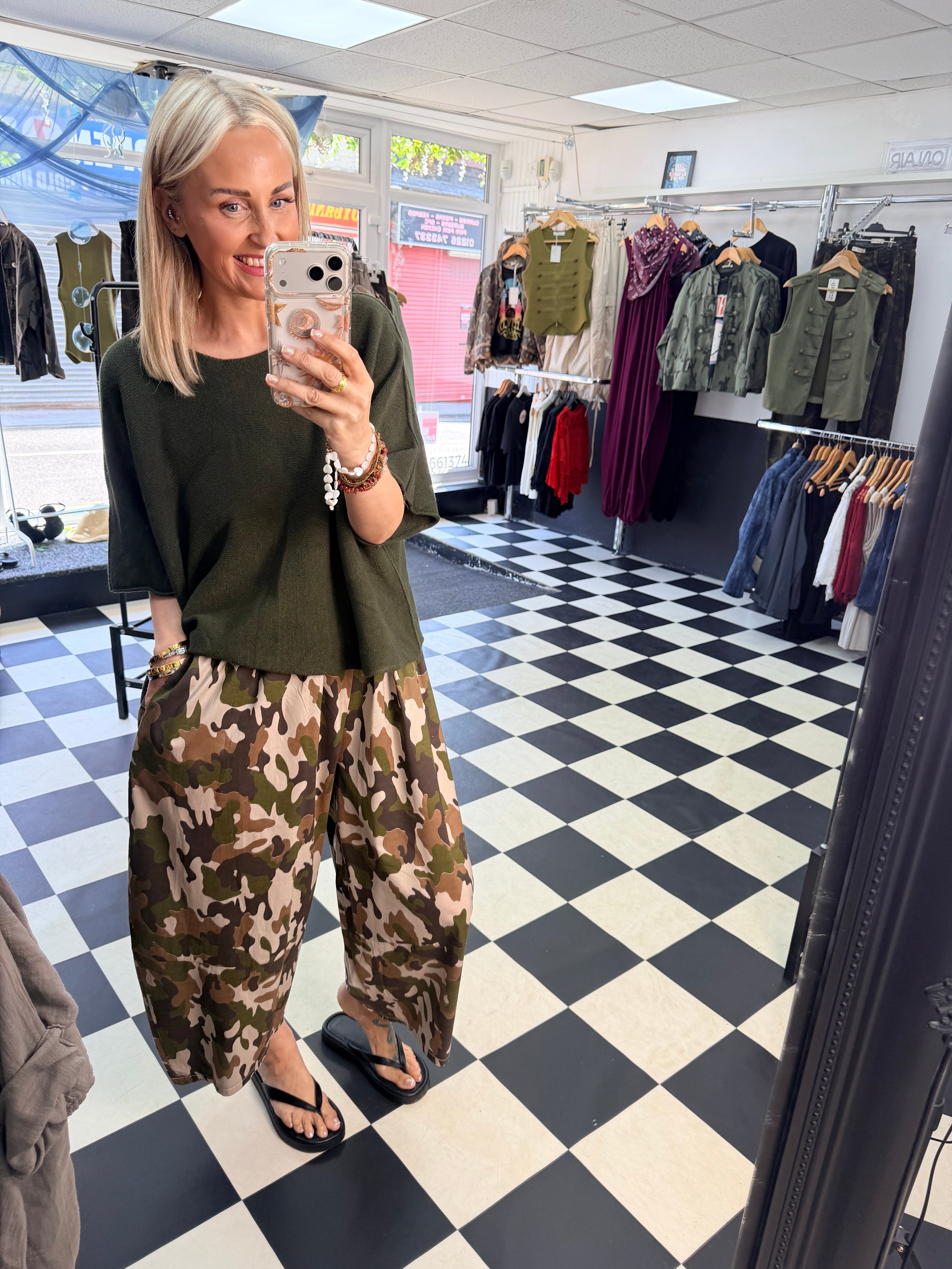 Katie Jumper Khaki