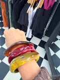 Wavy Bangle Green