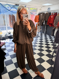 Weekend Slouch Jacket chocolate