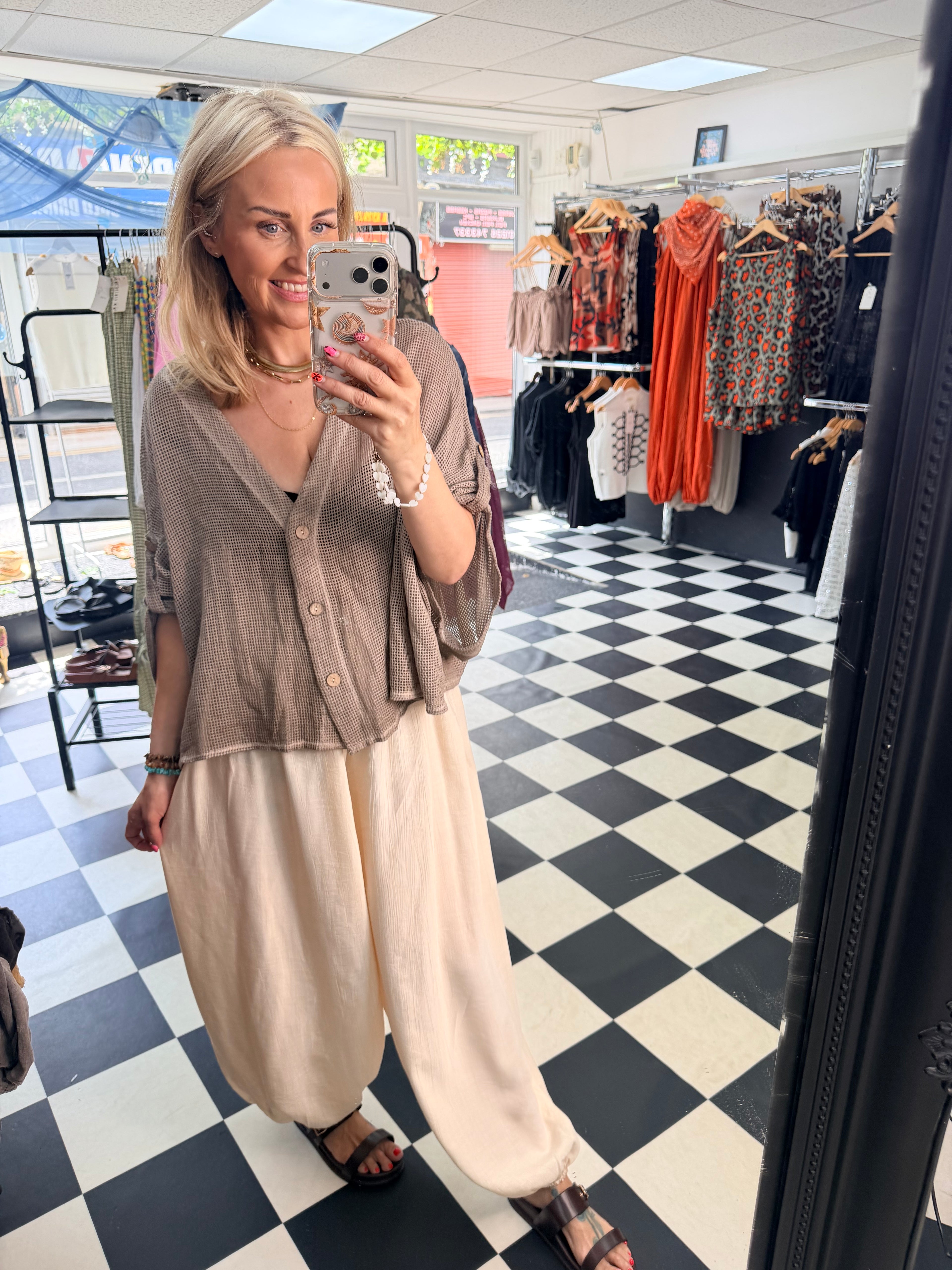 Netty Top Mocha