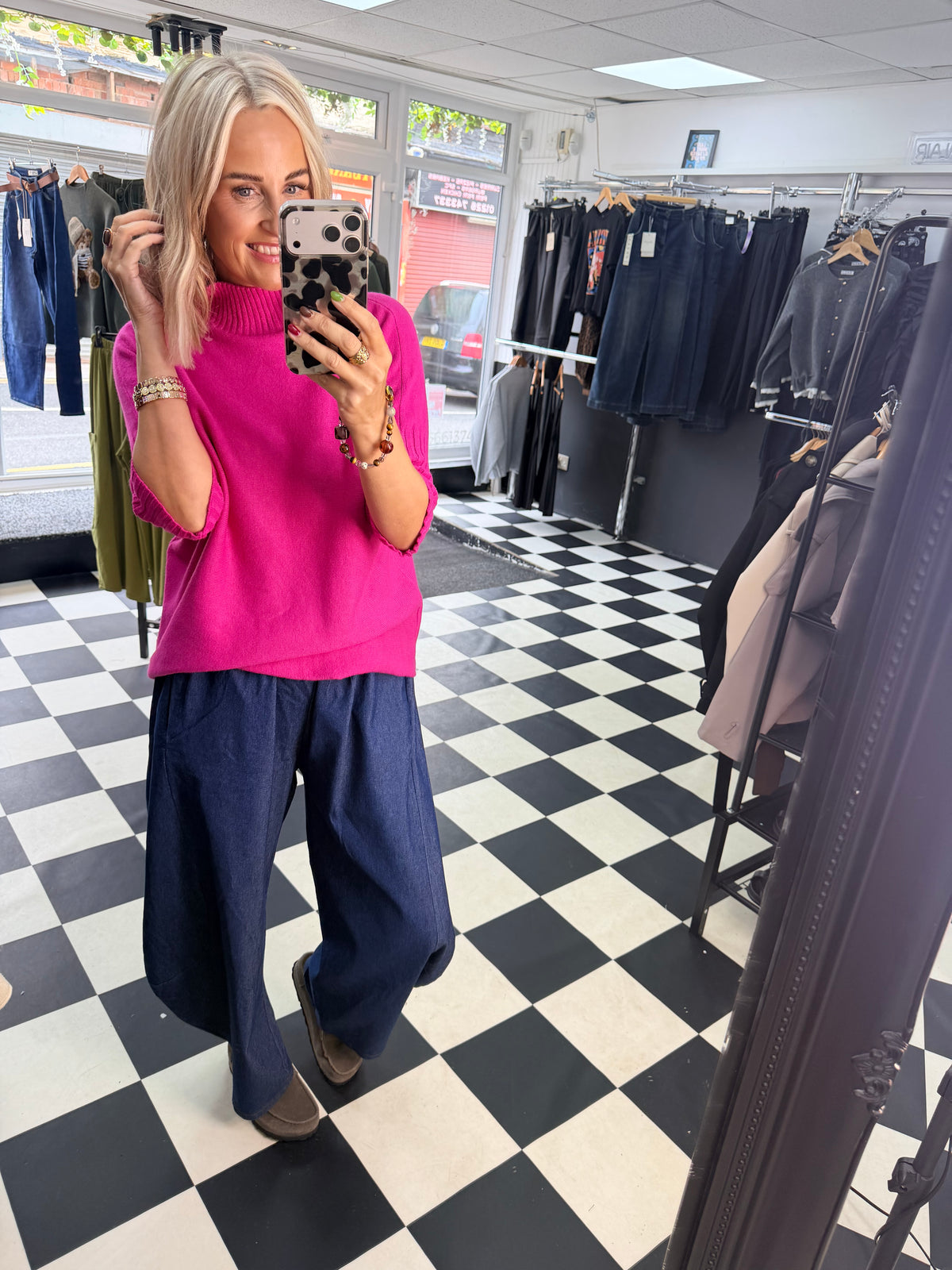 Rosie knit - Pink