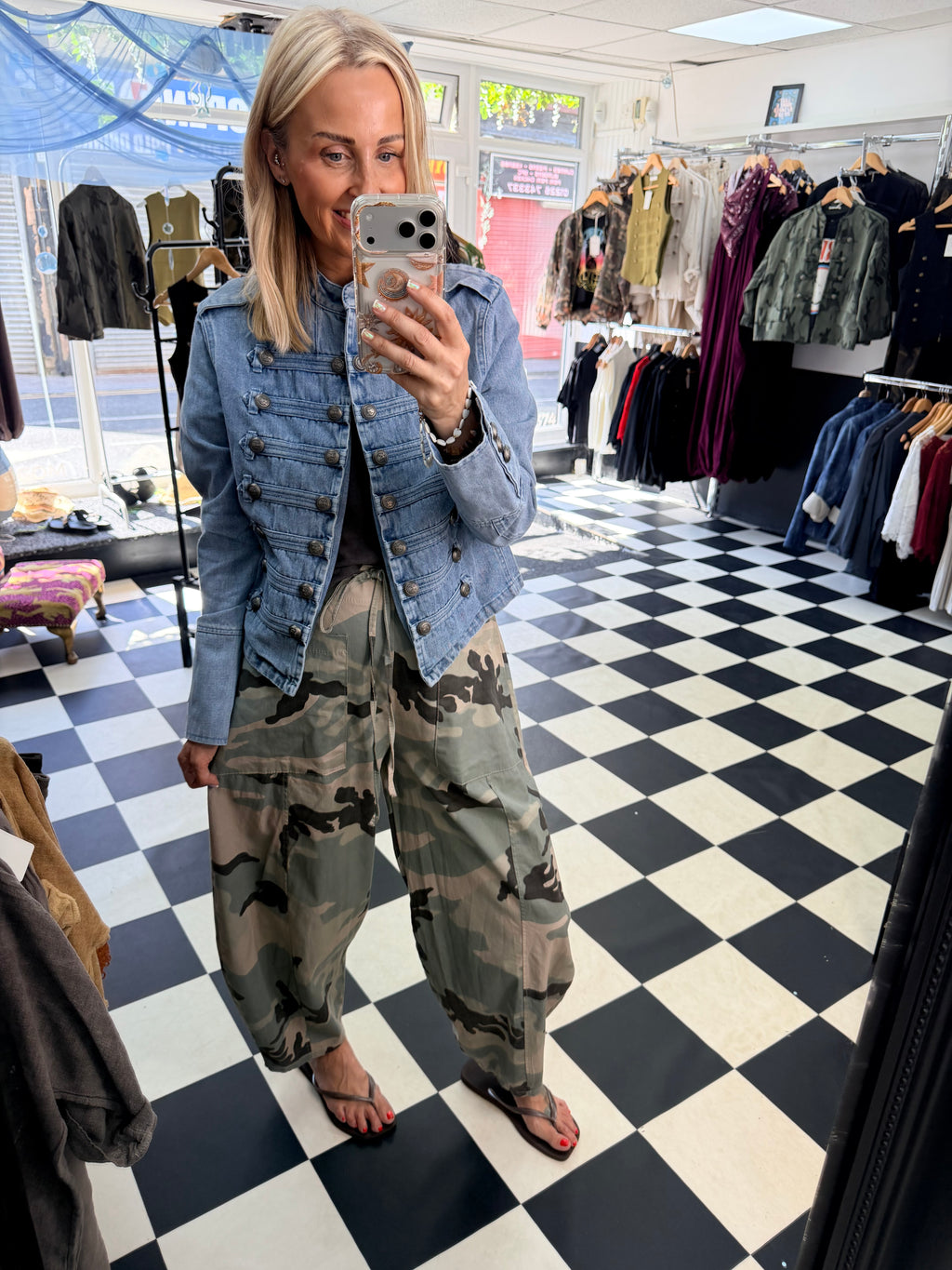 The Viper Denim Military jacket