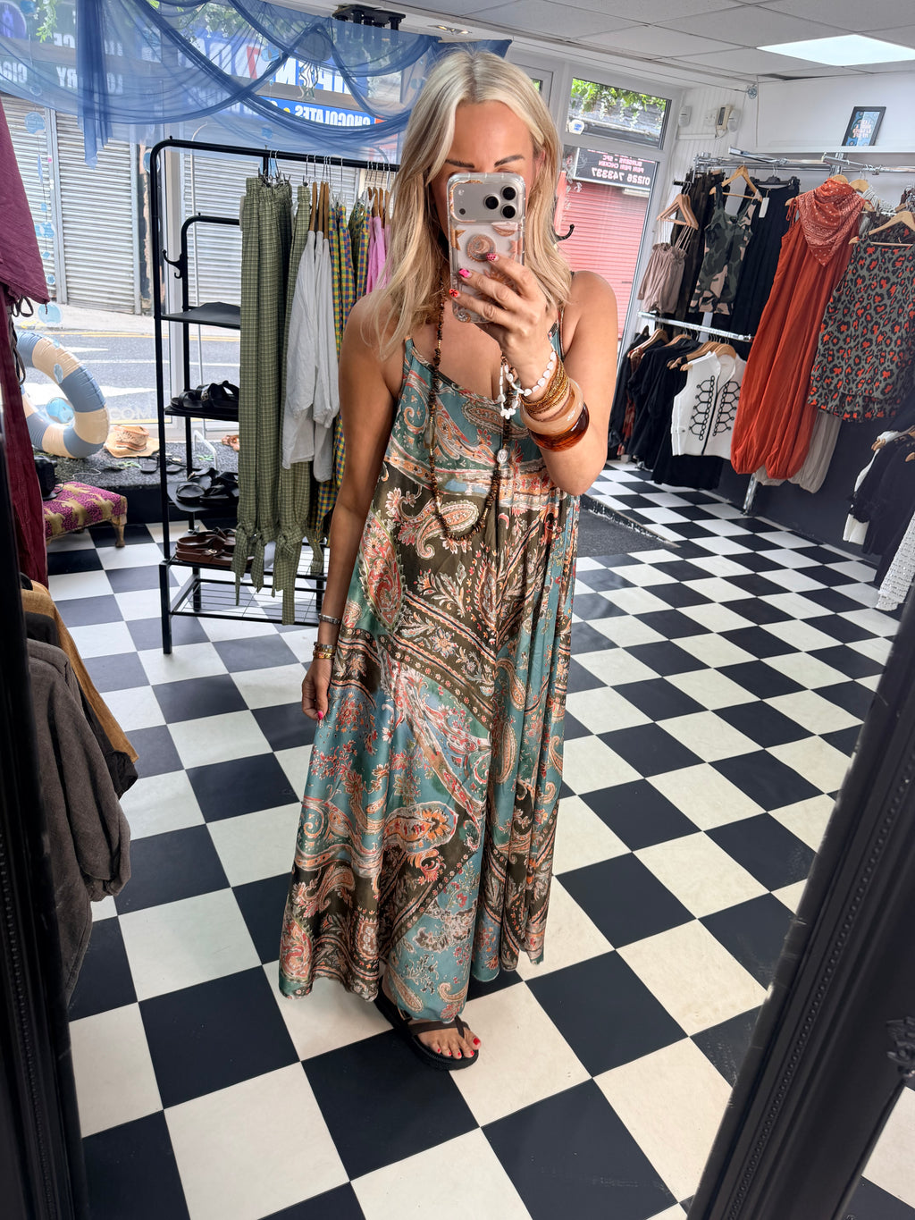Willow Dress Blue