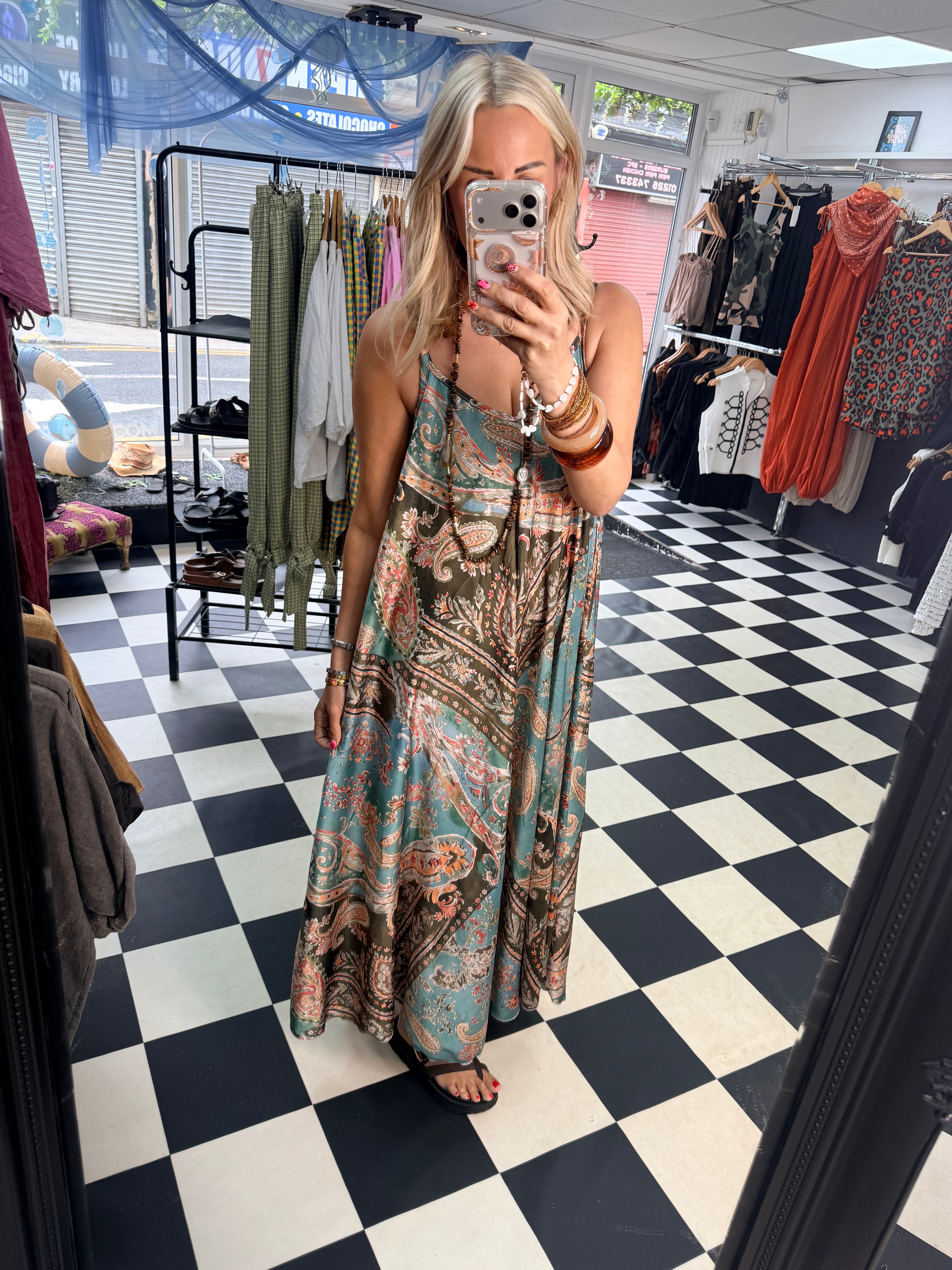 Willow Dress Blue