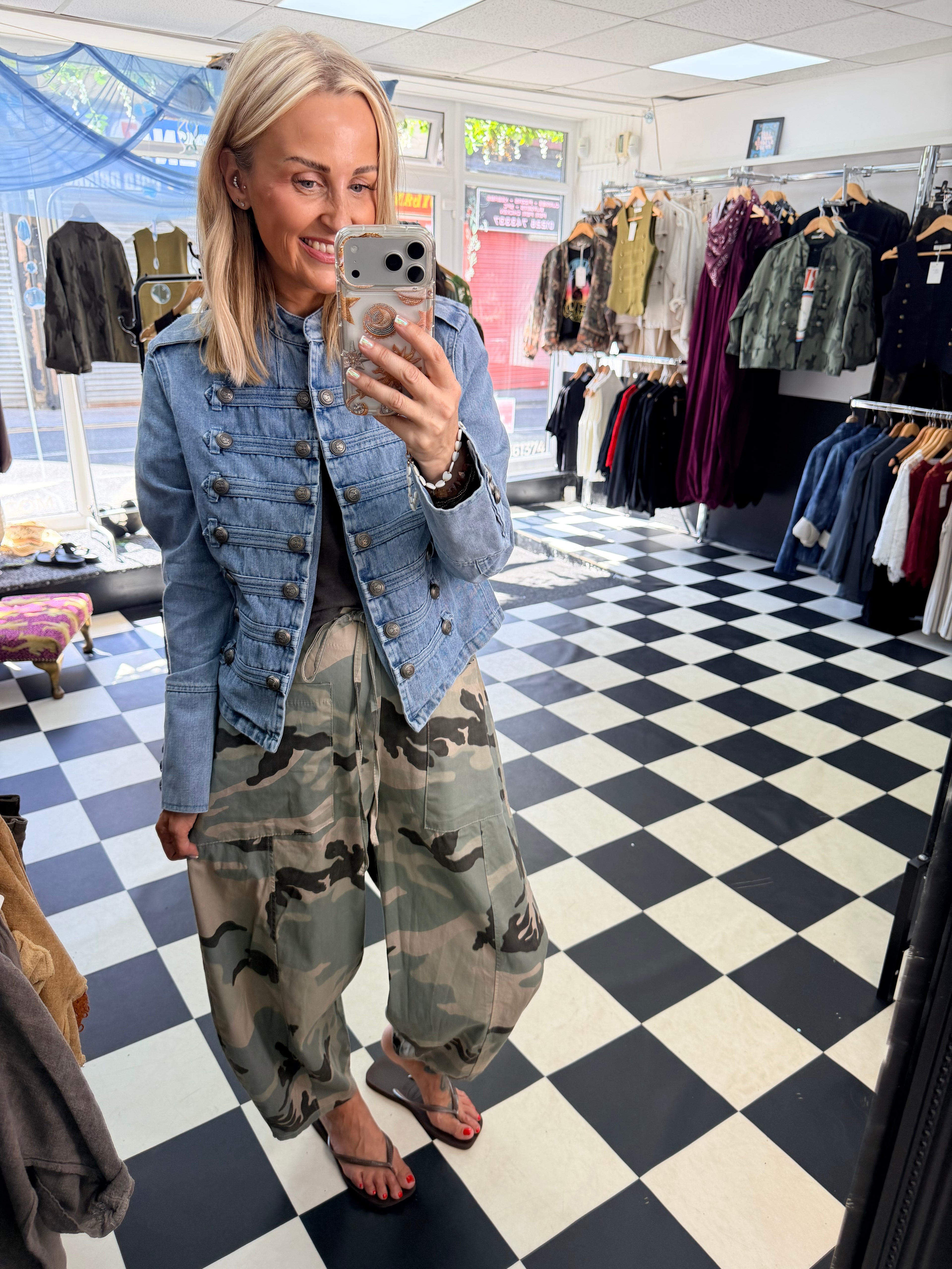 The Viper Denim Military jacket