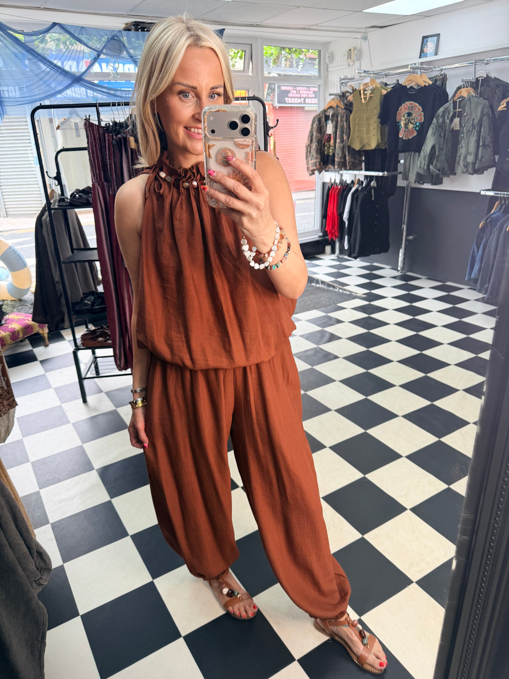 Pebble Co Ord Rust