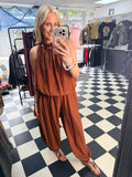 Pebble Co Ord Rust