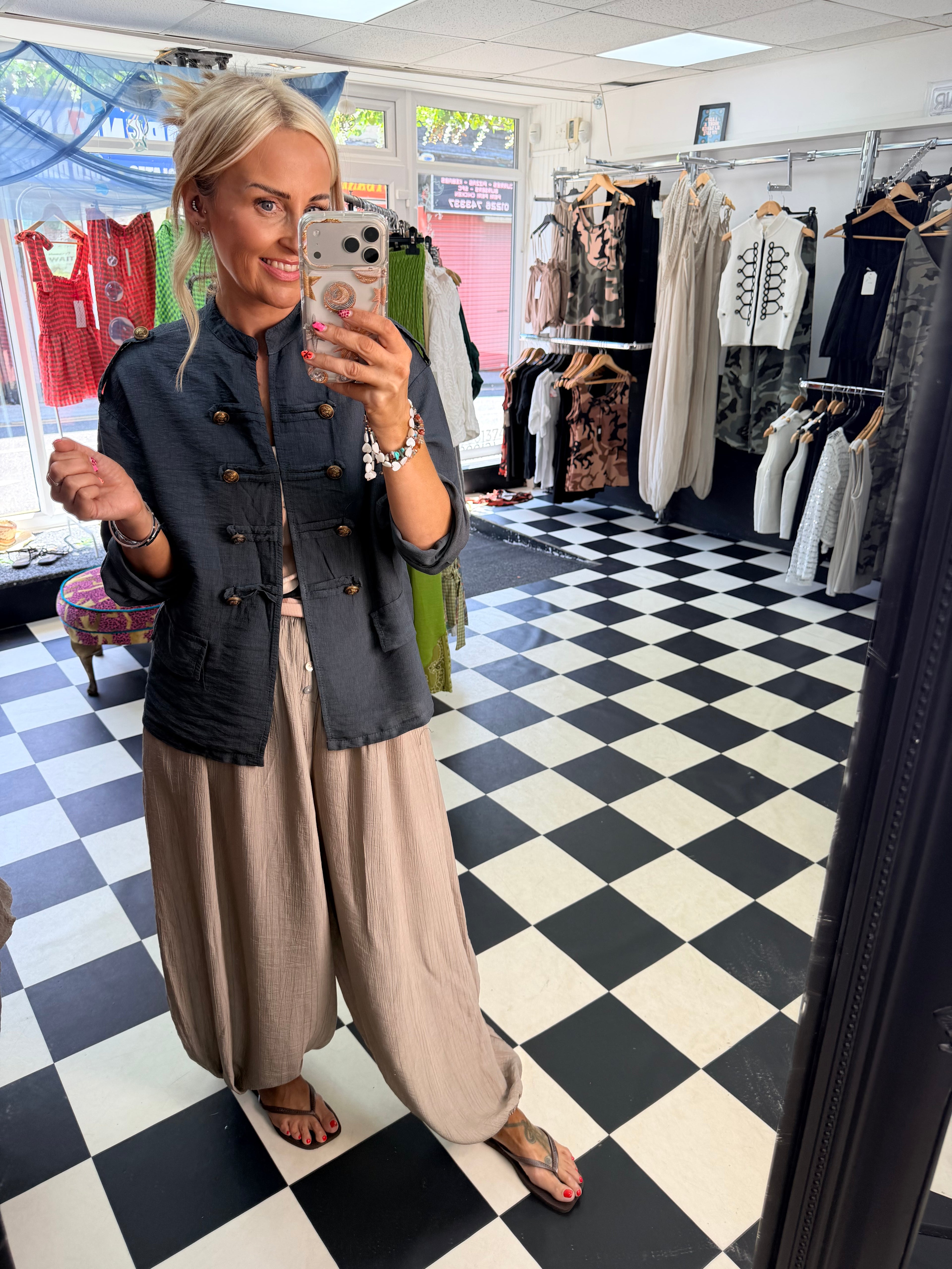 Military Jacket Slate