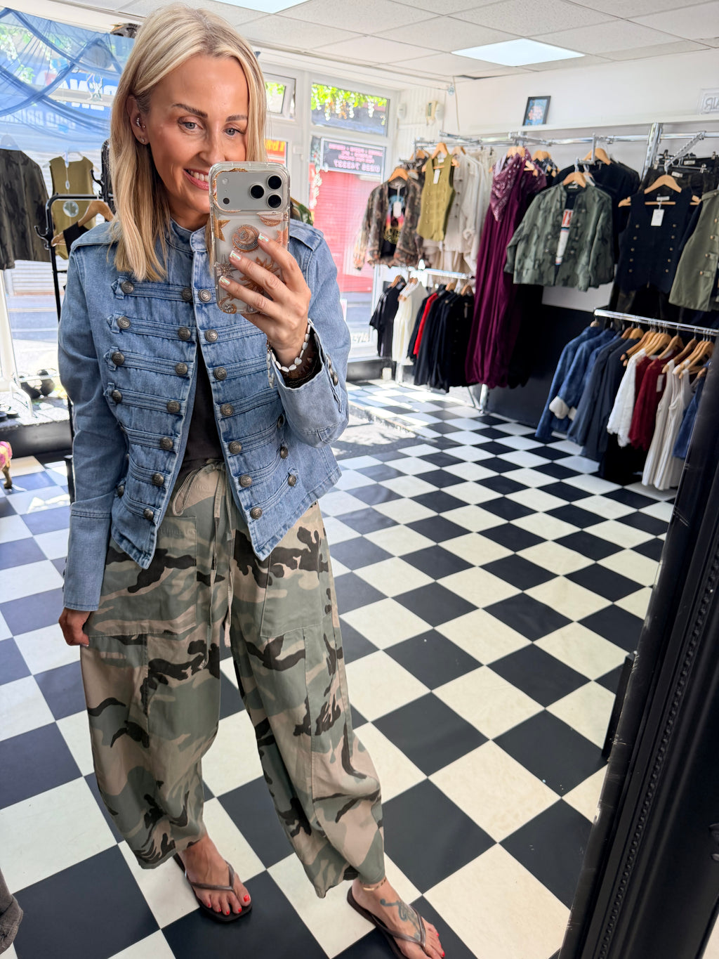 The Viper Denim Military jacket