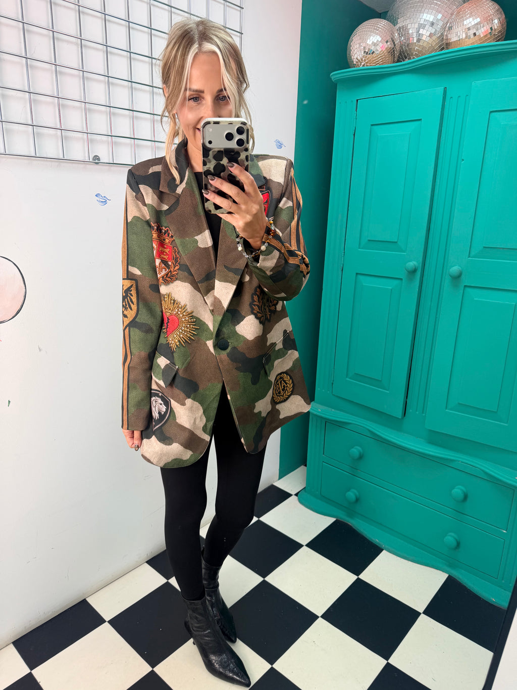 Royal Rebel Camo Blazer ✌️
