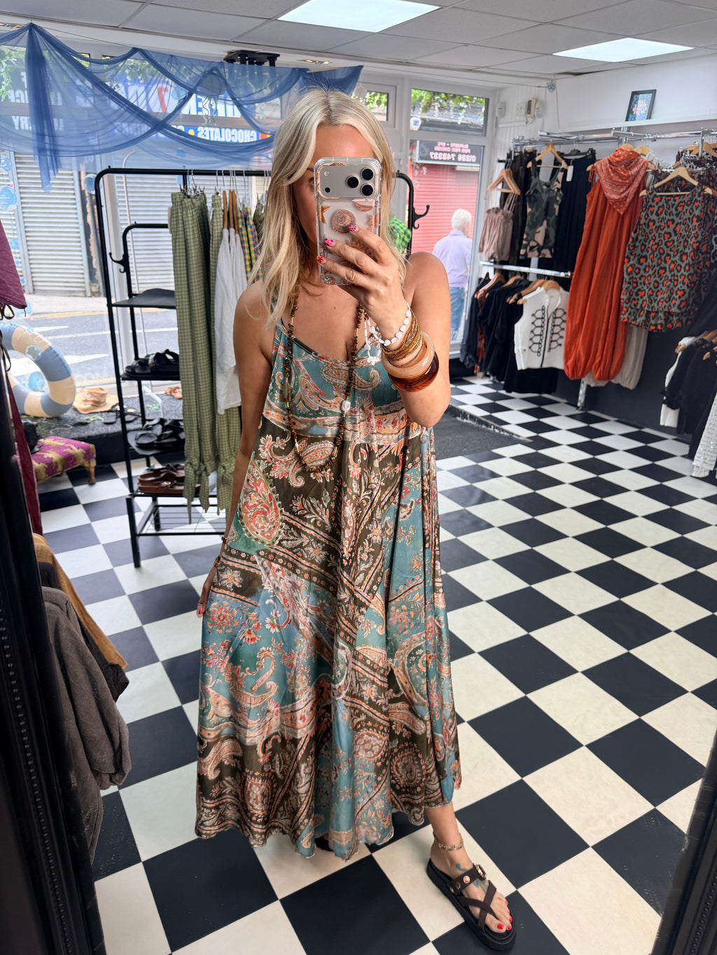 Willow Dress Blue