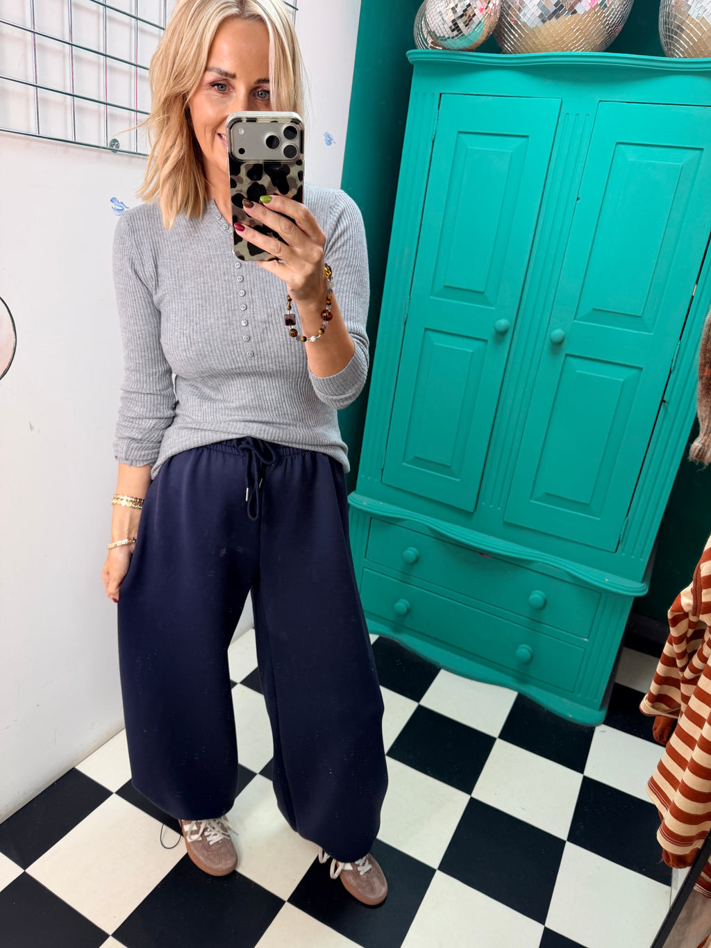 Balloon Jogger Navy