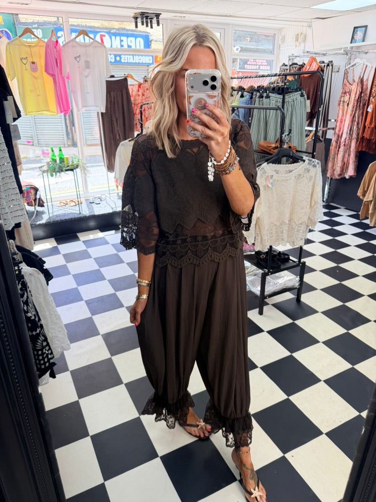 Lola Top Brown