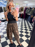 Leopard Balloon Joggers