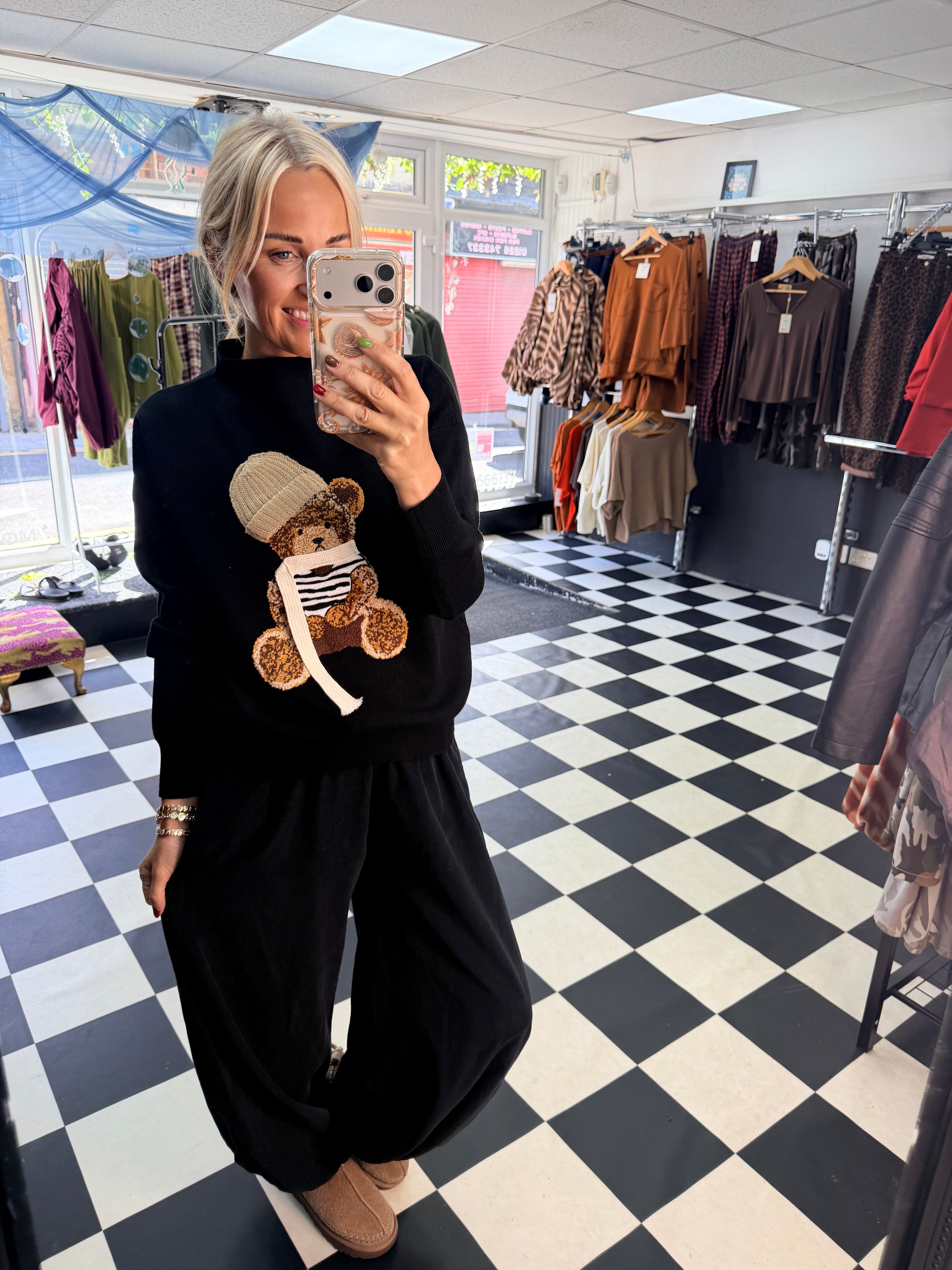 Teddy Ralf Jumper Black