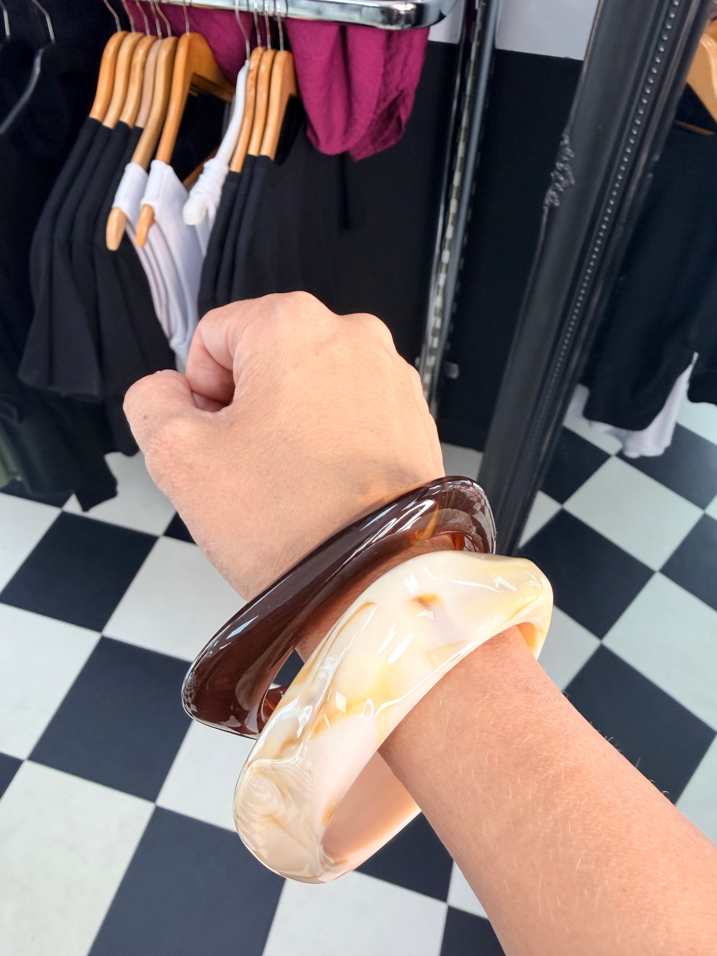 Square Chocolate Bangle