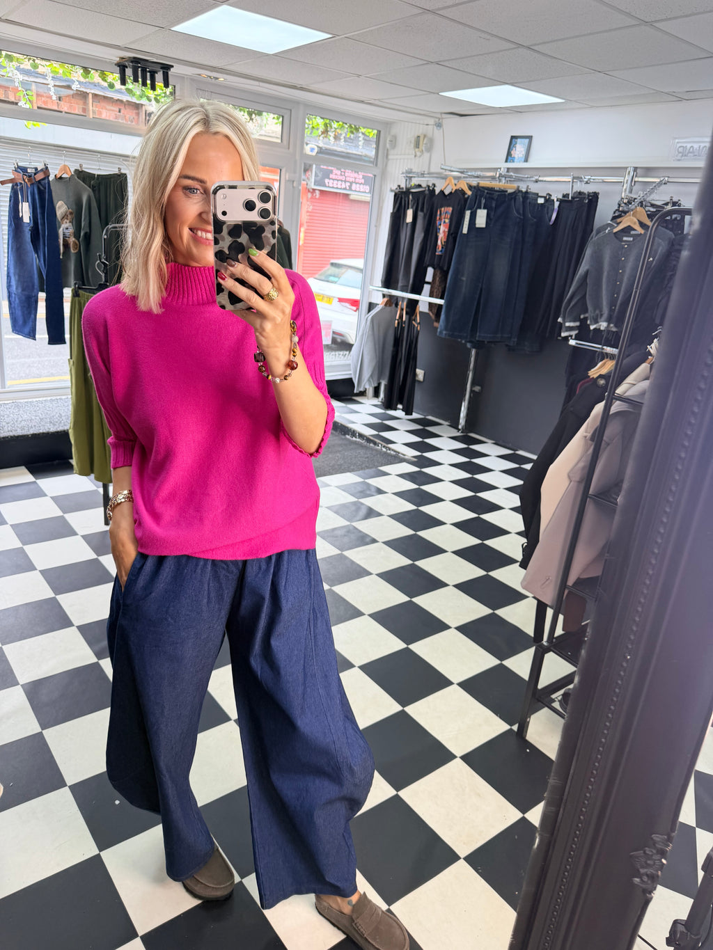 Rosie knit - Pink