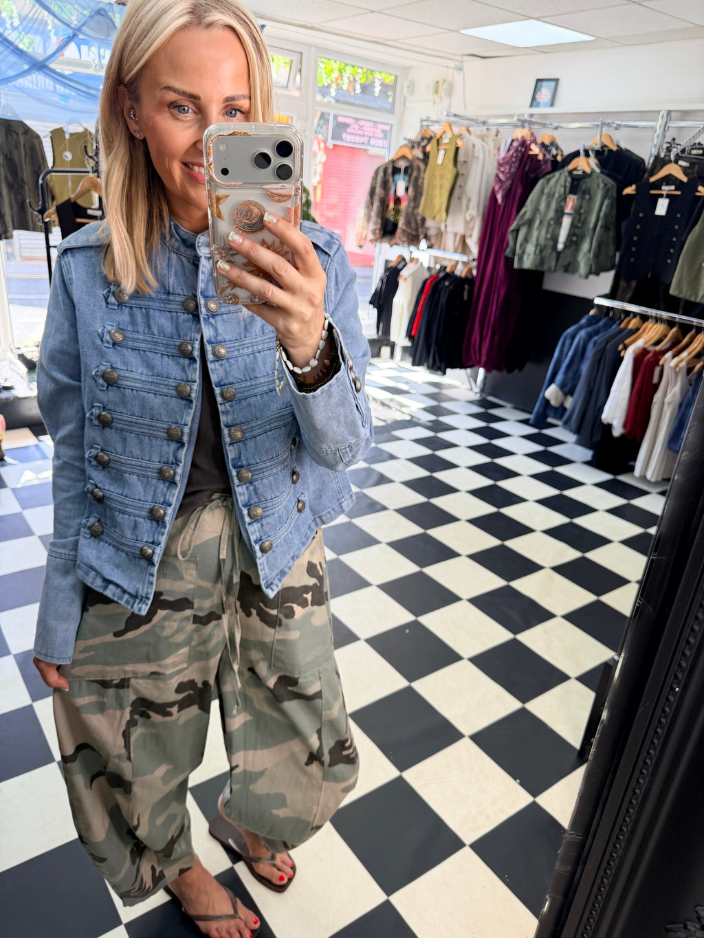 The Viper Denim Military jacket