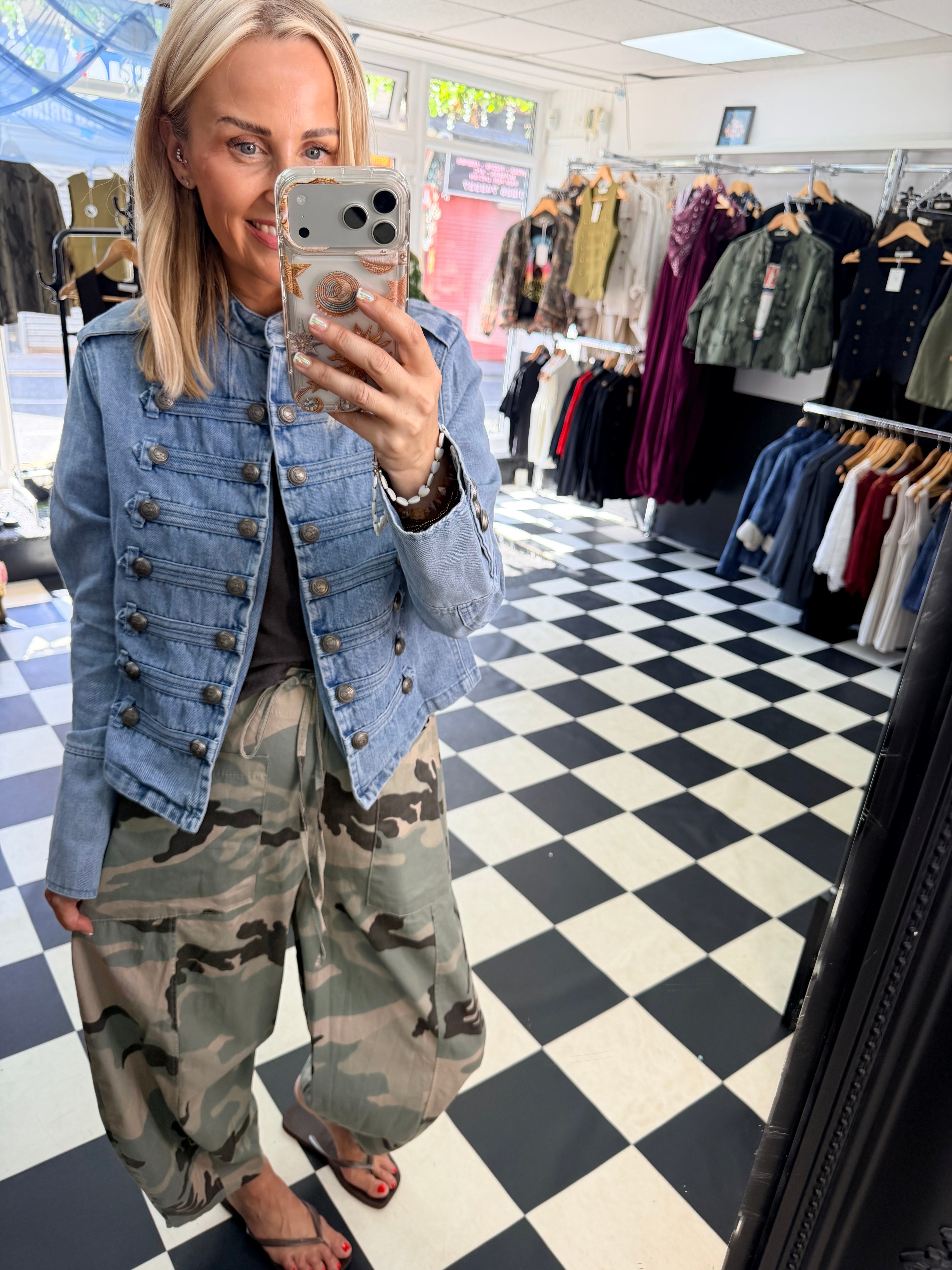 The Viper Denim Military jacket