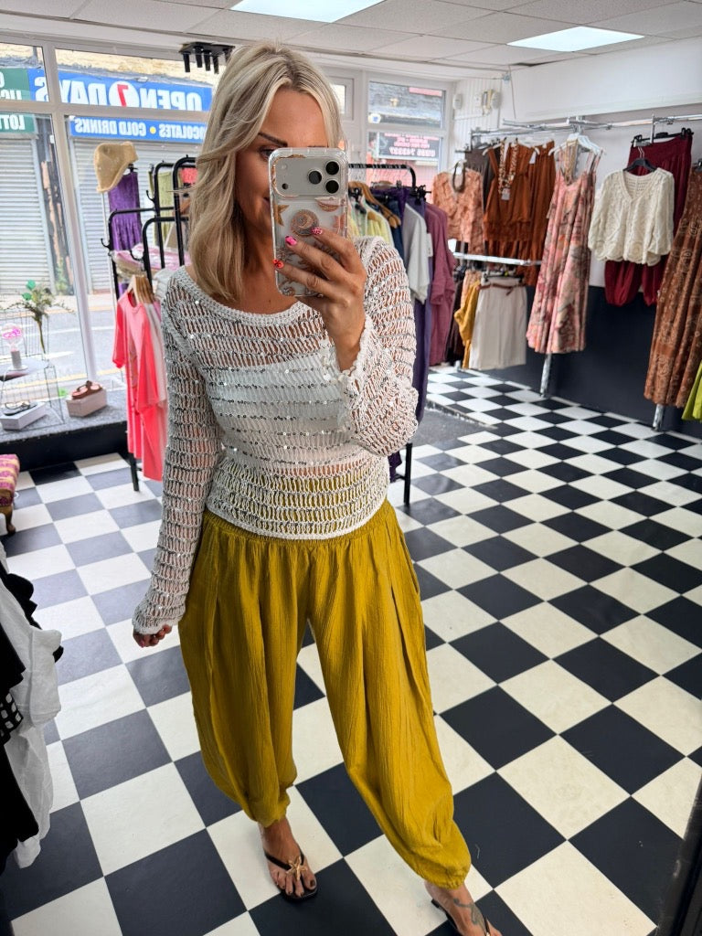 Bohemian Spirit Top White