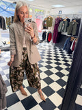 Military blazer Taupe