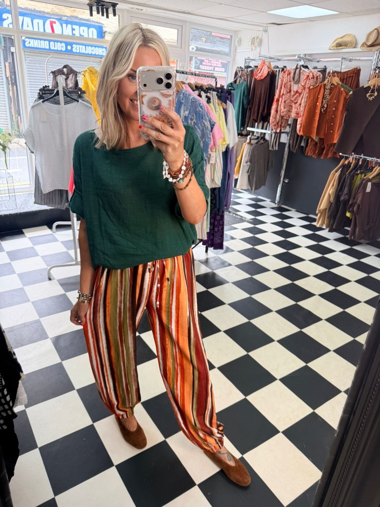 Lottie Top Bottle Green
