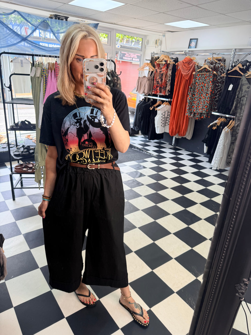 Band T shirt Fleetwood Mac Gradient Penguins