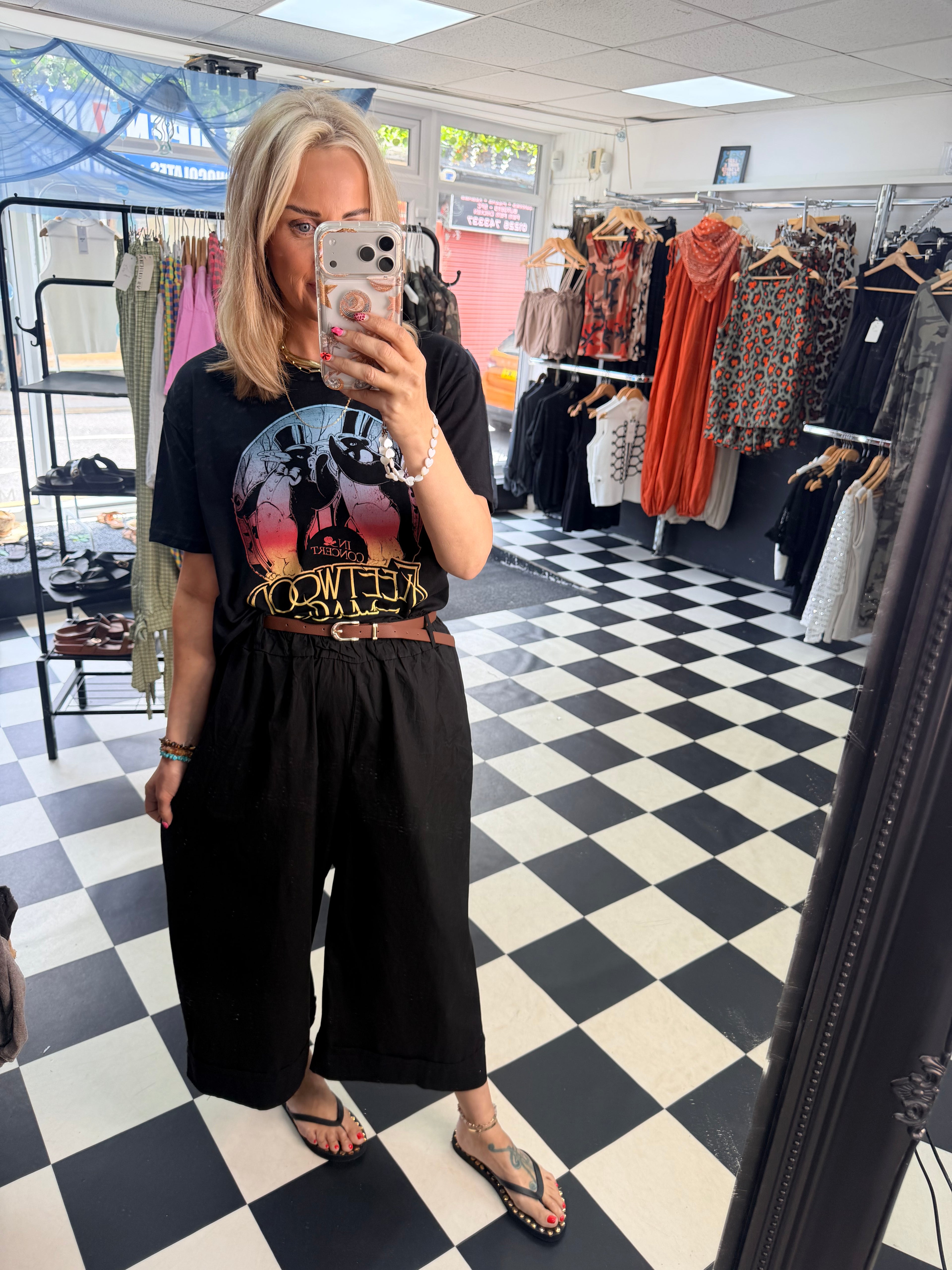 Band T shirt Fleetwood Mac Gradient Penguins
