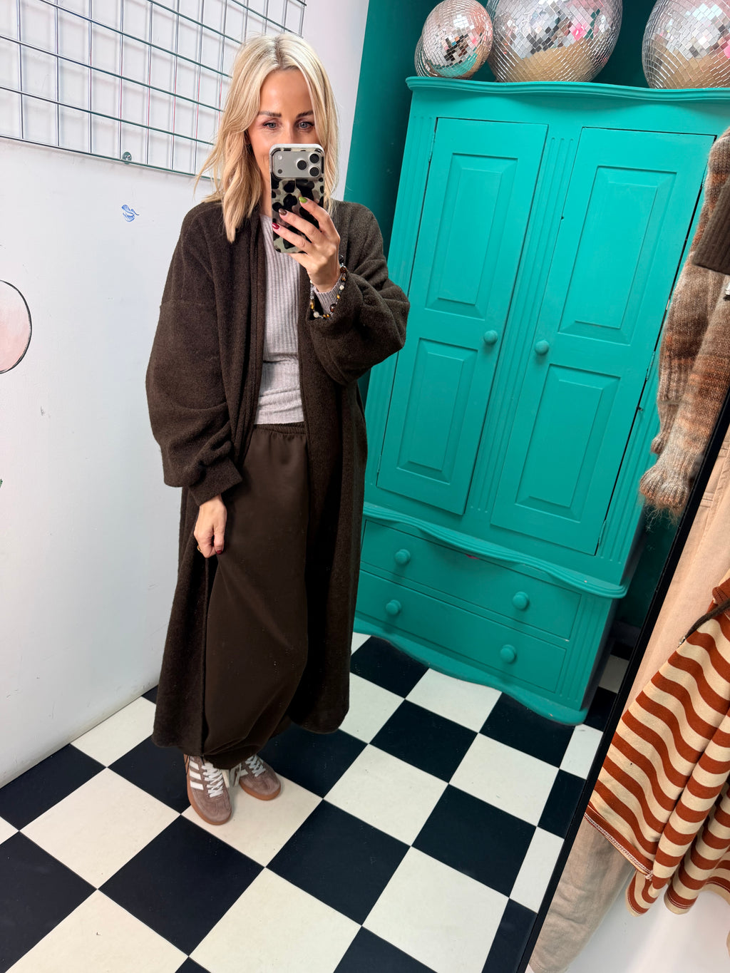 Duster coat Chocolate