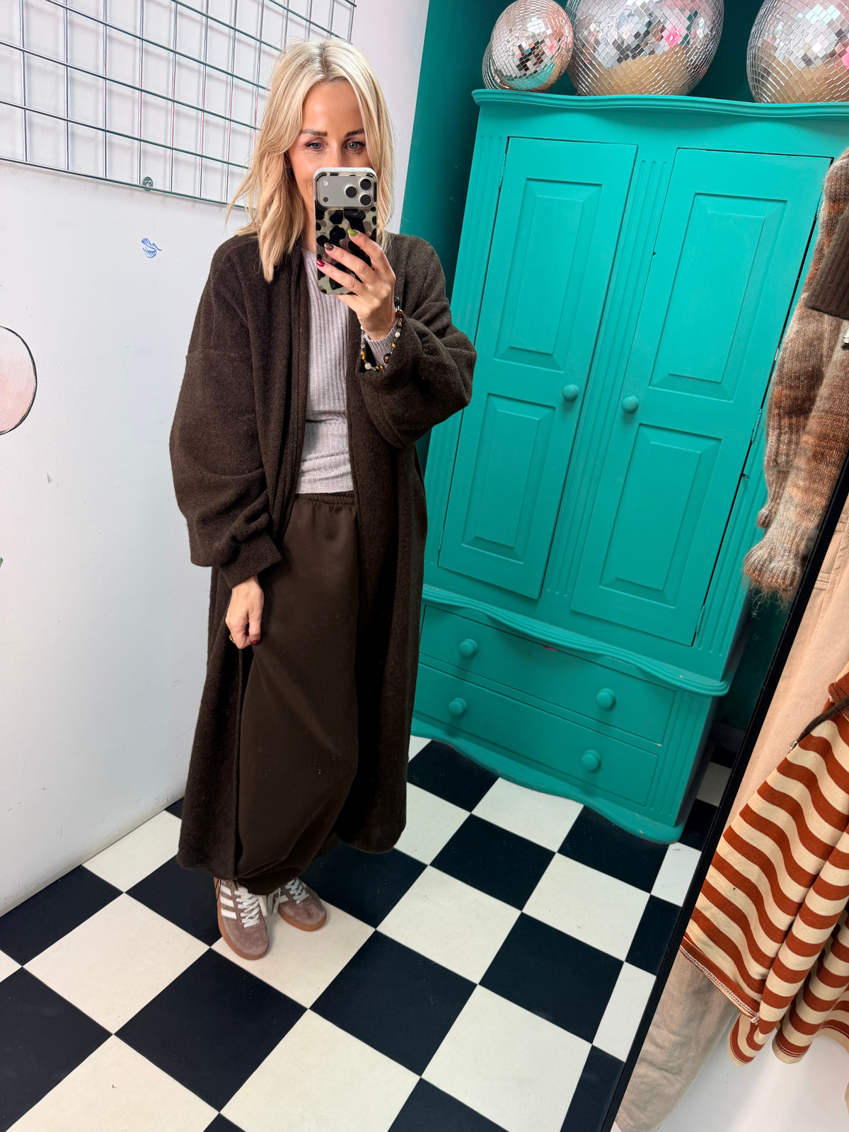 Duster coat Chocolate