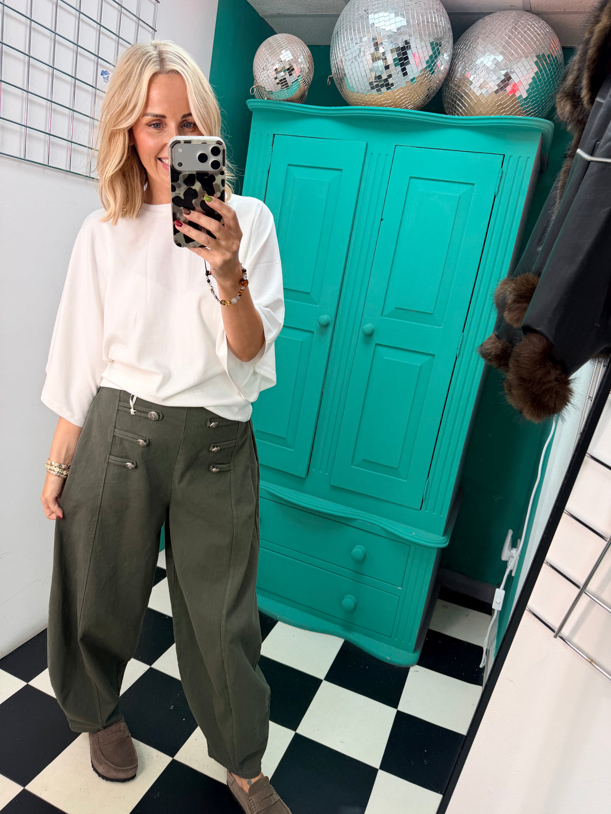 Military balloon trouser - Khaki