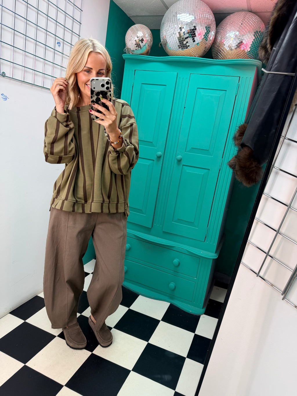 Military balloon trouser - Mocha