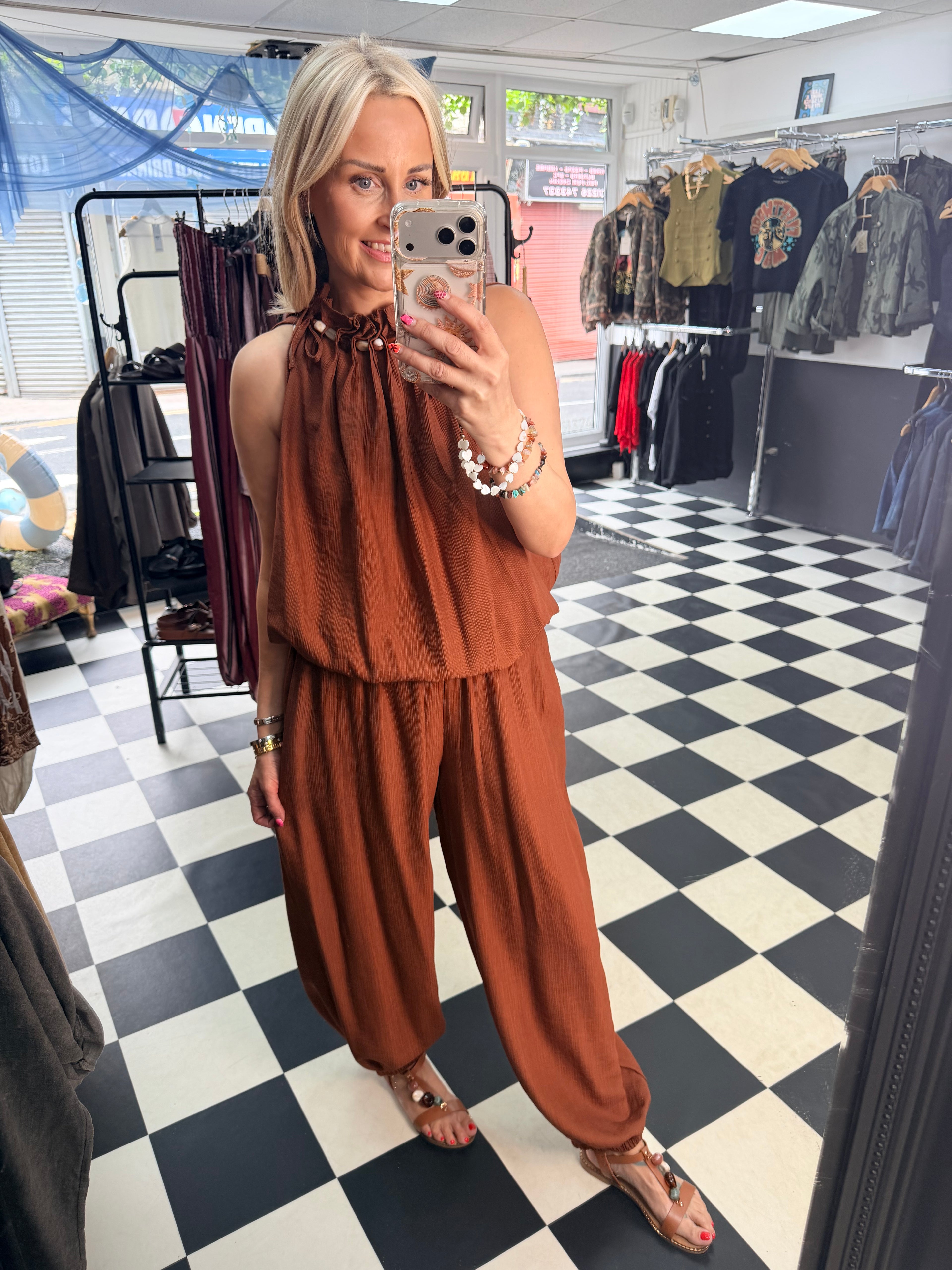 Pebble Co Ord Rust