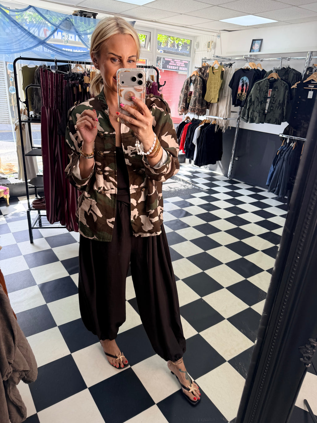 Camo Military Jacket