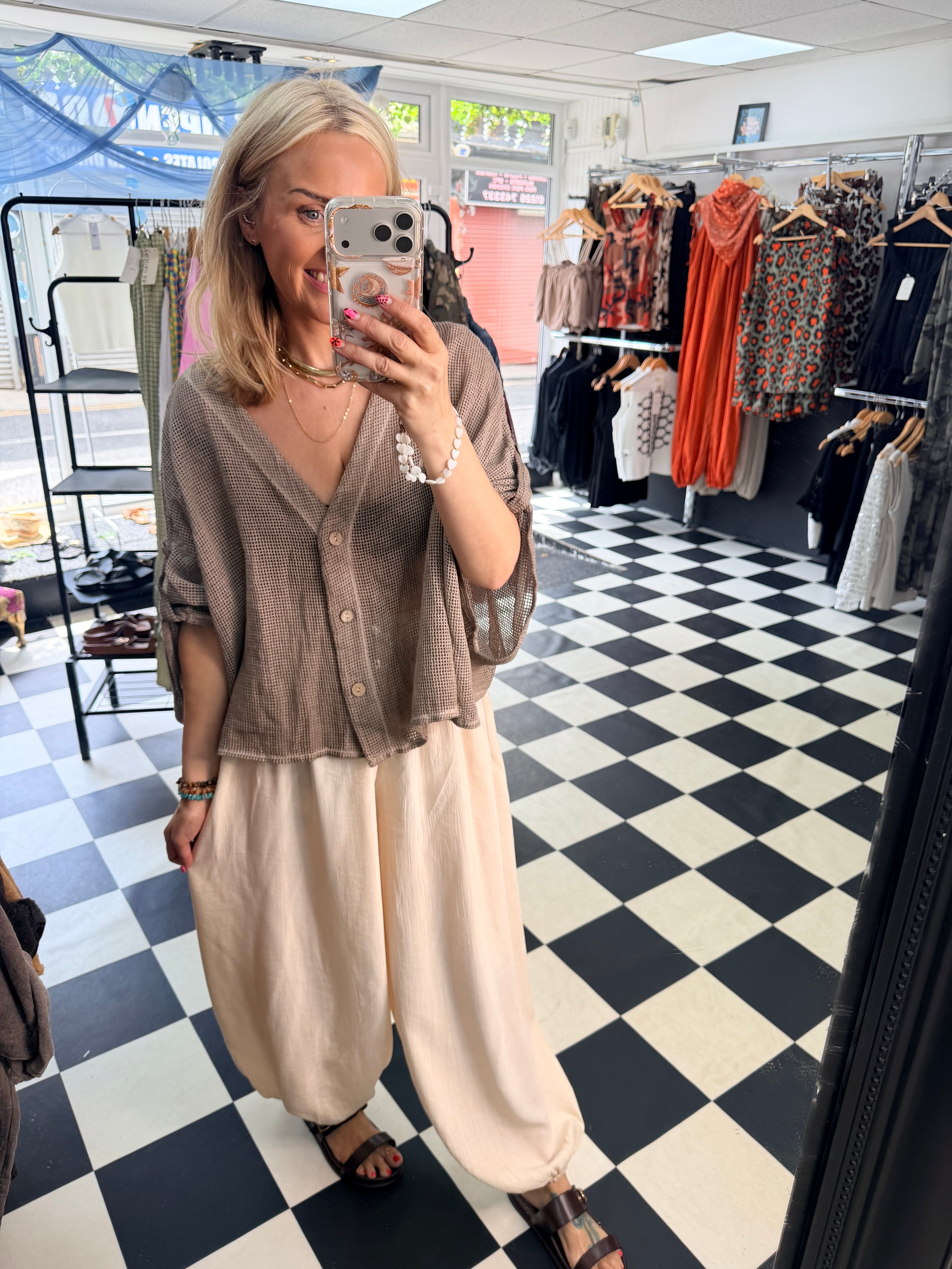 Netty Top Mocha