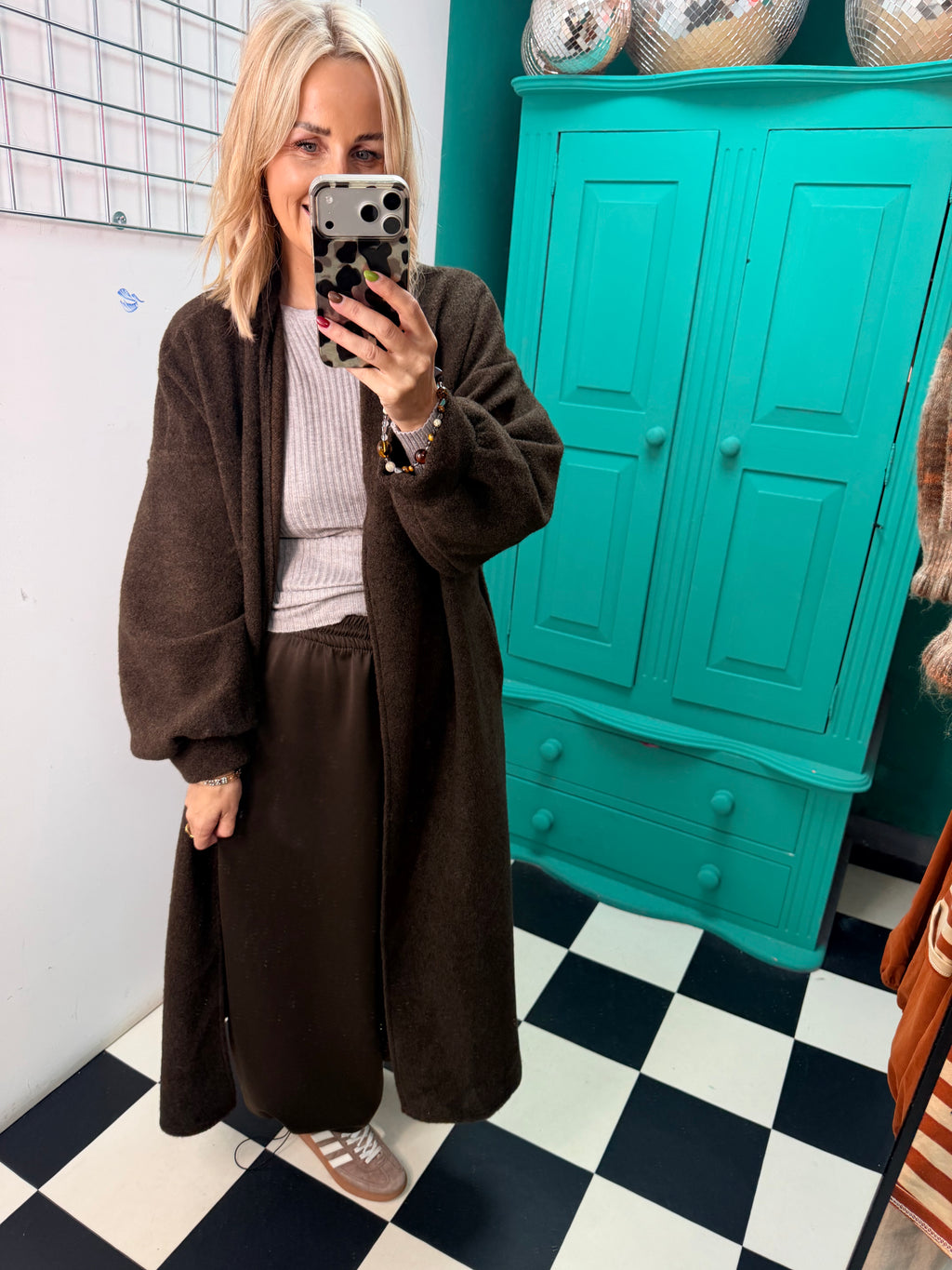 Duster coat Chocolate
