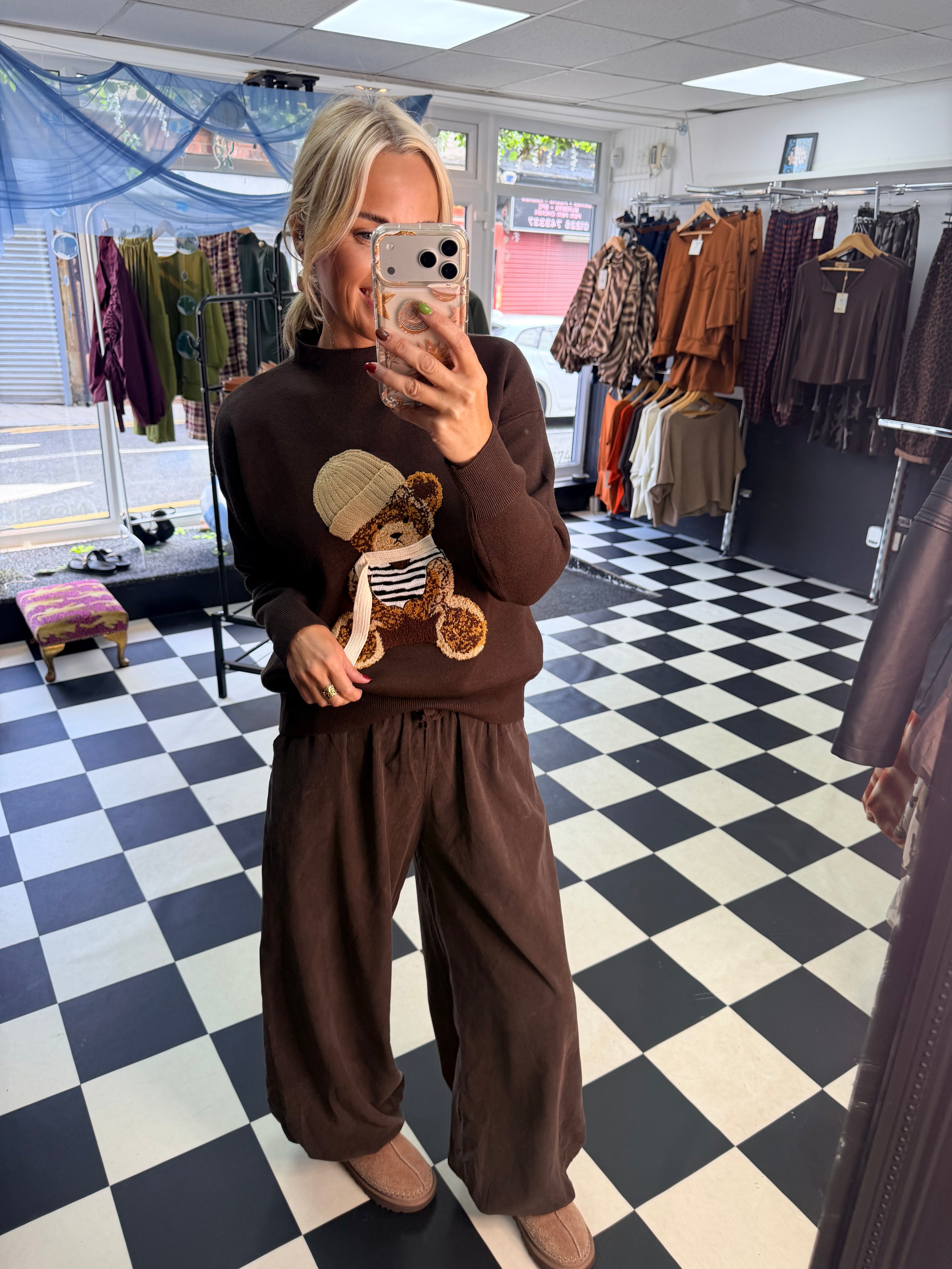 Teddy Ralf Jumper Chocolate