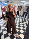 Beaded Co Ord Chocolate