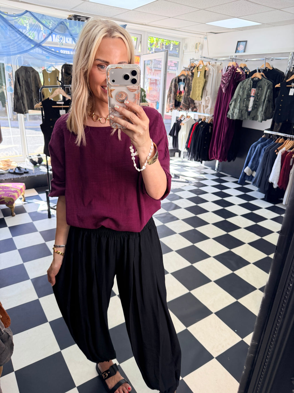 Lottie Top Wine