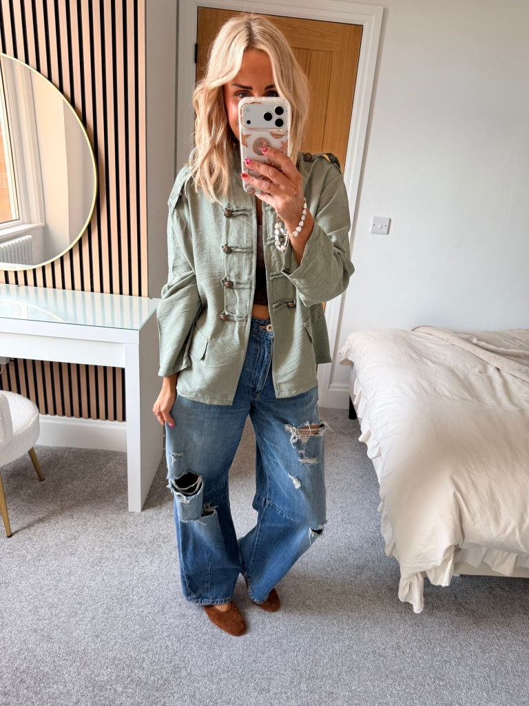 Military Jacket Green (Pre Order)