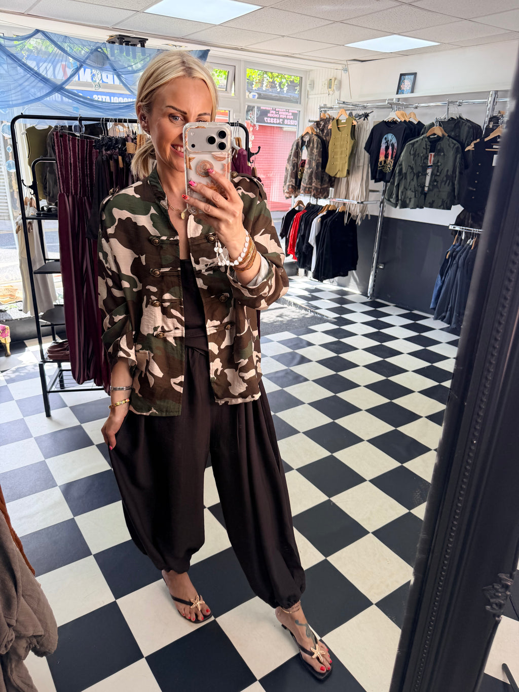 Camo Military Jacket