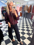 Indigo Barrel Leg Jeans