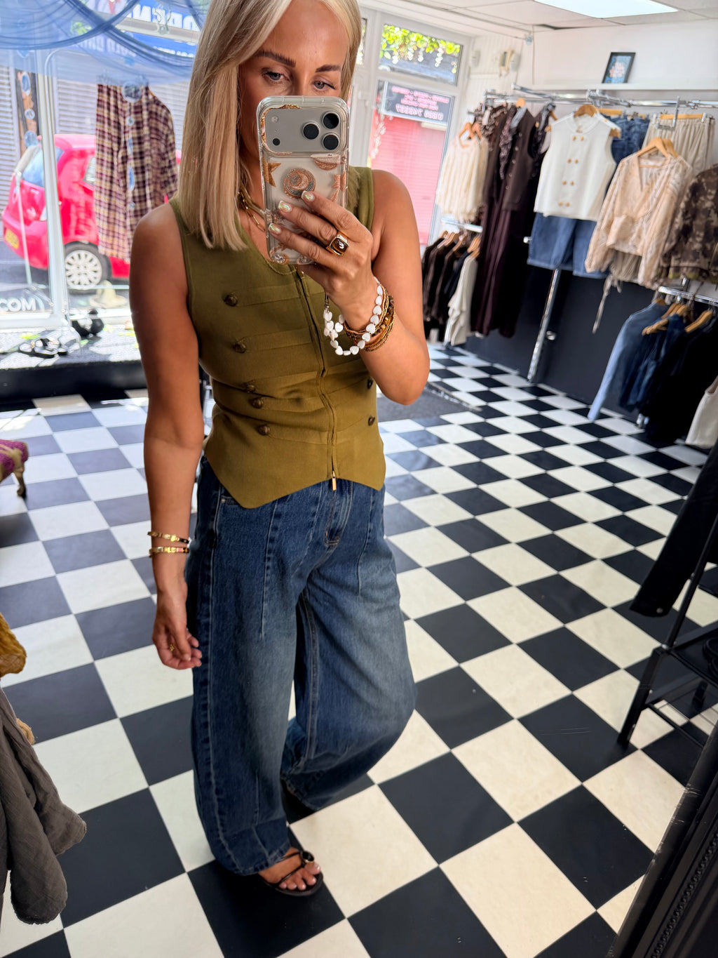 Barrel Jean Mid Denim