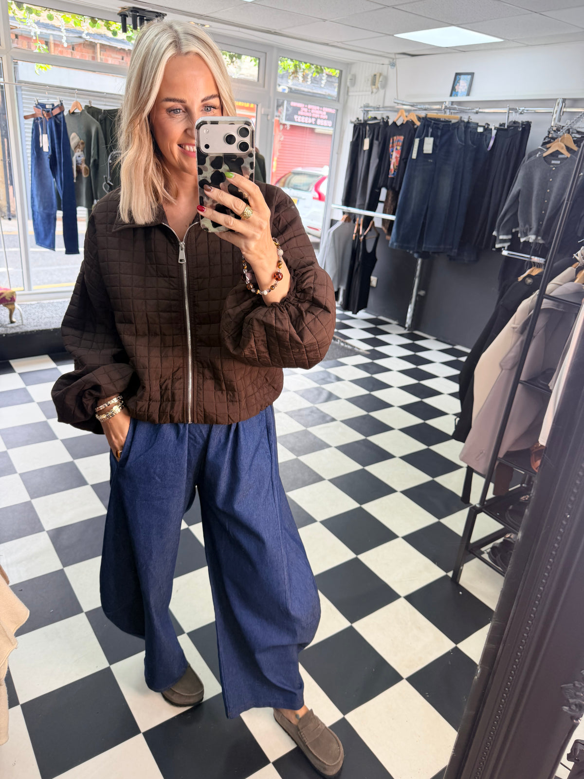 Barrel Leg Denim Jean