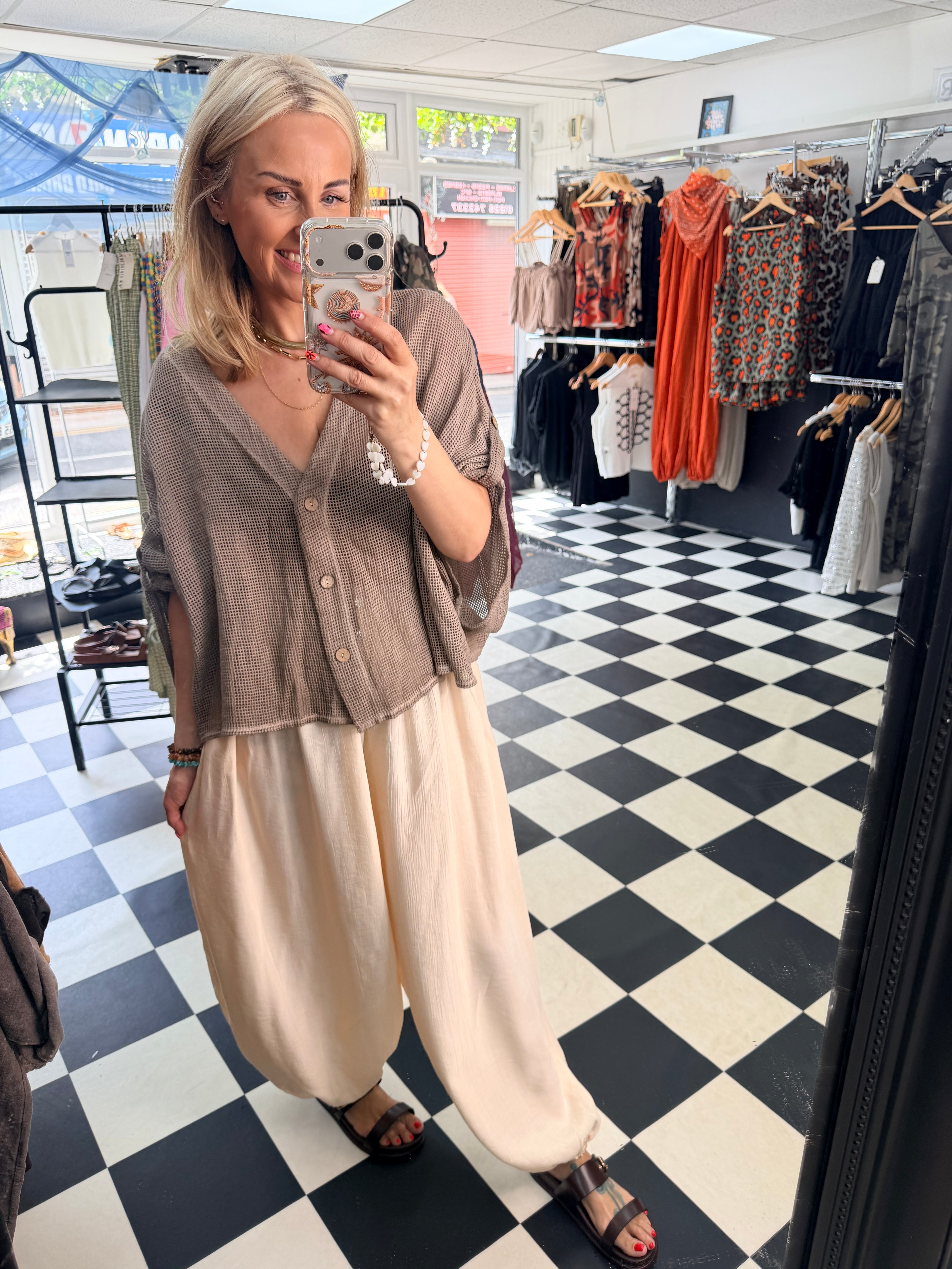 Netty Top Mocha
